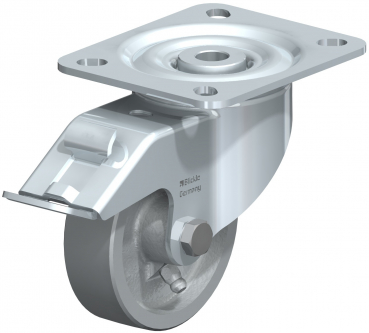 Roulettes avec blocage "stop-fix"